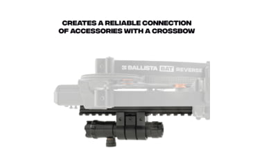 Image of Ballista BAT Reverse Bottom Picatinny Rail V2, Aluminum, BAL-AC-18