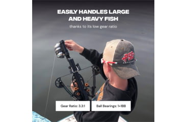 Image of Ballista BL25 Spincast Reel, 3.3x1, 1+1, Ambidextrous, BAL-RE-01