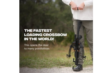 Image of Ballista Megabat Reverse Crossbow 360 lb. 450fps, Black, BAL-CB-04