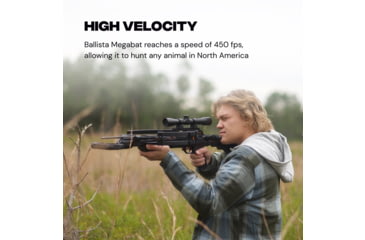 Image of Ballista Megabat Reverse Crossbow 360 lb. 450fps, Black, BAL-CB-04