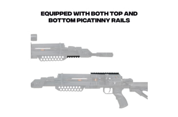 Image of Ballista Megabat Reverse Crossbow 360 lb. 450fps, Black, BAL-CB-04