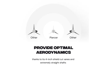 Image of Ballista Piercer Crossbow Bolts - Pack of 6, 22in, BAL-BL-06