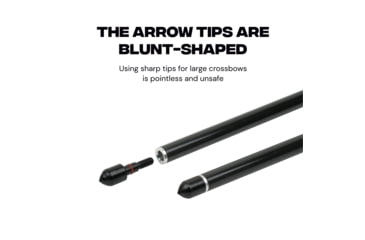 Image of Ballista Piercer Crossbow Bolts - Pack of 6, 22in, BAL-BL-06