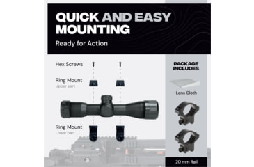 Image of Ballista Viper Eye Crossbow Scope, 4x32mm, BAL-OS-01