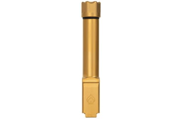 Image of Ballistic Advantage Barrel Glock 26, Gen 3-5, 9mm, 3.88 inch, Standard, 1-10 Twist, Non-fluted, Pvd Gold, BAPSG265T1G