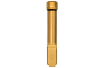 Image of Ballistic Advantage Barrel Glock 26, Gen 3-5, 9mm, 3.88 inch, Standard, 1-10 Twist, Non-fluted, Pvd Gold, BAPSG265T1G