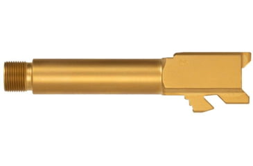 Image of Ballistic Advantage Barrel Glock 26, Gen 3-5, 9mm, 3.88 inch, Standard, 1-10 Twist, Non-fluted, Pvd Gold, BAPSG265T1G