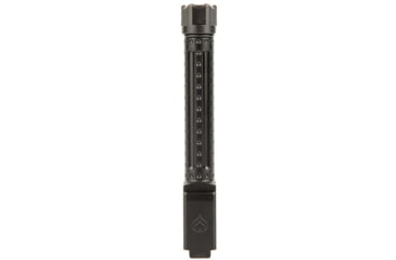 Image of Ballistic Advantage Pistol - Barrel - Threaded, Glock 19 Gen 3-5, 9mm Luger, 1-10 Twist, 1/2x28 TPI, 416R Stainless Steel, QPQ, Bomber Fluting, Black, BAPSG195T2Q