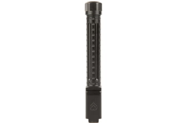 Image of Ballistic Advantage Pistol - Barrel - Threaded, Glock 19 Gen 3-5, 9mm Luger, 1-10 Twist, 1/2x28 TPI, 416R Stainless Steel, QPQ, Bomber Fluting, Black, BAPSG195T2Q