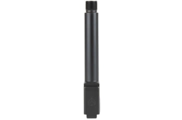 Image of Ballistic Advantage Pistol - Barrel - Threaded, Glock 19 Gen 3-5, 9mm Luger, 1-10 Twist, 1/2x28 TPI, 416R Stainless Steel, QPQ, Non-Flued, Black, BAPSG195T1Q