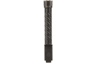 Image of Ballistic Advantage Pistol - Barrel - Threaded, Glock 19 Gen 3-5, 9mm Luger, 1-10 Twist, 1/2x28 TPI, 416R Stainless Steel, QPQ, Spiral Fluting, Black, BAPSG195T3Q