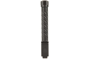 Image of Ballistic Advantage Pistol - Barrel - Threaded, Glock 19 Gen 3-5, 9mm Luger, 1-10 Twist, 1/2x28 TPI, 416R Stainless Steel, QPQ, Spiral Fluting, Black, BAPSG195T3Q