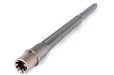 Image of Ballistic Advantage Premium Series Threaded Barrel, 6.5mm Grendel II, 16in, Fluted, SPR, Mid-Length, 1-8 Twist, 5/8x24 Thread, Bead Blasted, Stainless Steel, BABL65G005PL