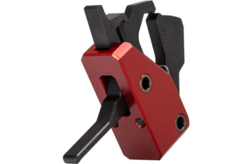 Image of Ballistic Engineering AR Core Trigger - FRT Compatible, Straight, 3.5lb, Red, ARCOREST-ATR