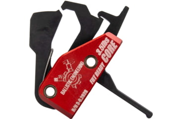 Image of Ballistic Engineering AR Core Trigger - FRT Compatible, Straight, 3.5lb, Red, ARCOREST-ATR