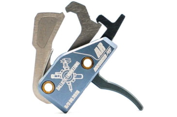 Image of Ballistic Engineering AR Accurized PRO Trigger, Curved, 2-5lb, Grey, ARACCUPROST