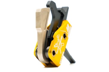 Image of Ballistic Engineering AR Accurized Trigger, Straight, 2.5-5lb, Gold, ARACCUST