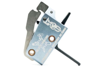 Image of Ballistic Engineering AR AJ3 2-Stage Goat Trigger, Straight, 1.25-3lb, Grey, ARGOATST-2