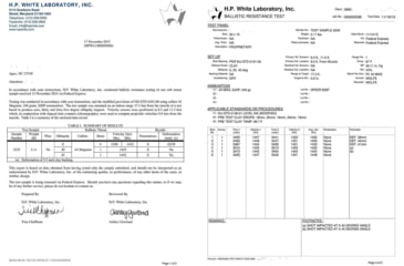 Image of Ballistipax Armor Plate IIIA Hard Rectangular, 10x12, Single Curve, Black, S1HRDR1012BKSC