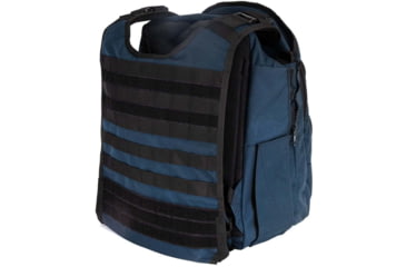 Image of Ballistipax ASR SURVIVOR-1 Kit &amp; Rifle Armor III Plus PE Backpack, Navy, S1NVASR