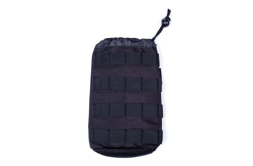 Image of Ballistipax Large Drink Holder for Survivor-1 MOLLE, Black, Large, S1DHM1LBK