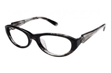 Image of Bally of Switzerland BY1005A Progressive Prescription Eyeglasses - Frame BLACK, Size 53/18mm BY1005A00