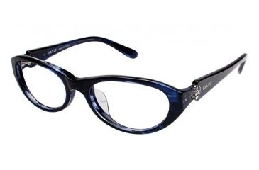 Image of Bally of Switzerland BY1005A Progressive Prescription Eyeglasses - Frame BLUE, Size 53/18mm BY1005A05