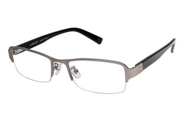 Image of Bally of Switzerland BY3009A Eyeglass Frames - Frame SILVER/BLACK, Size 54/19mm BY3009A10