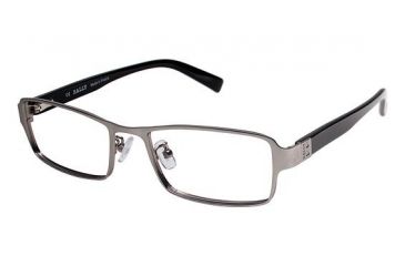 Image of Bally of Switzerland BY3010A Eyeglass Frames - Frame GUNMETAL/BLACK, Size 55/18mm BY3010A10