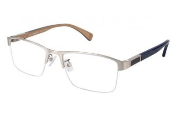 Image of Bally of Switzerland BY3039A Progressive Prescription Eyeglasses - Frame SILVER BY3039A10