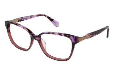 Image of Balmain 1053 Single Vision Prescription Eyeglasses - Frame GRADIENT PURPLE, Size 54/16mm BL105303