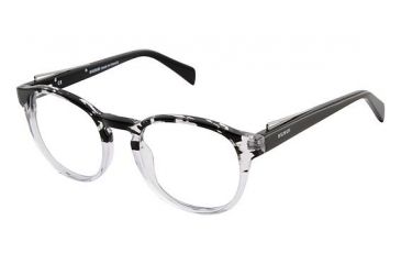 Image of Balmain 1082 Bifocal Prescription Eyeglasses - Frame Black/Crystal, Size 50/20mm BL108202