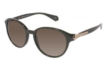 Image of Balmain 2002 Single Vision Prescription Sunglasses BL200203 - Frame Color Khaki Brown