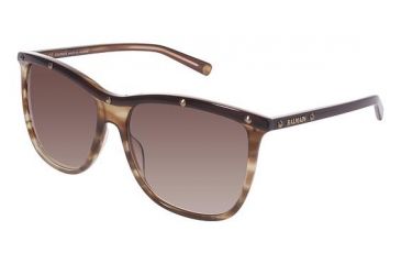Image of Balmain 2006 Single Vision Prescription Sunglasses BL200602 - Frame Color Chocolate Brown/Horn Brown