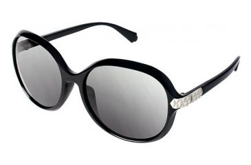 Image of Balmain 2024 Single Vision Prescription Sunglasses BL202401 - Frame Color Black