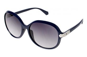 Image of Balmain 2024 Single Vision Prescription Sunglasses BL202402 - Frame Color Navy