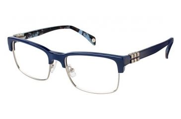 Image of Balmain 3030 Progressive Prescription Eyeglasses - Frame BLUE, Size 54/18mm BL303003