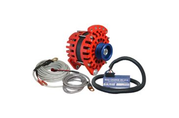 Image of Balmar Alternator 3.15&quot; Dual Foot Saddle J10 Serpentine Pulley Regulator &amp; Temp Sensor - 170A Kit - 12V 74947