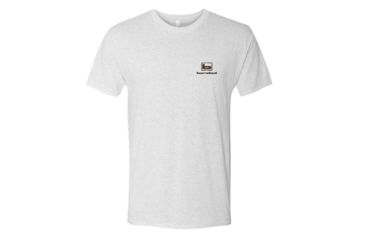 Image of Banded Signature Short Sleeve Tee Active Fit - Men's, Heather White, XL B06829