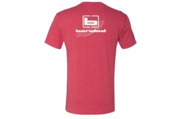 Image of Banded Signature Short Sleeve Tee Active Fit - Men's, Vintage Red, XL B06844