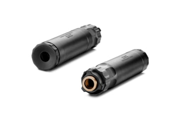 Image of Banish .45 ACP Pistol Suppressor w/.578x28 Piston, 1.375x8.6 in, Black, 100000111322