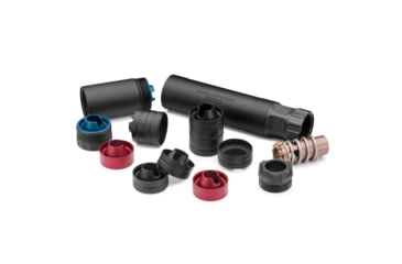 Image of Banish .45 ACP Pistol Suppressor w/.578x28 Piston, 1.375x8.6 in, Black, 100000111322