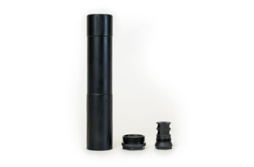 Image of Banish HNT 30-V2 Gold TI MB .30 Caliber Suppressor, 5/8x24, 1.593x8.2in, Black, 100000111288