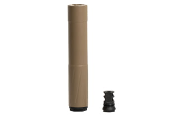 Image of Banish HNT 30-V2 Gold TI MB .30 Caliber Suppressor, 5/8x24, 1.593x8.2in, FDE, 100000111291