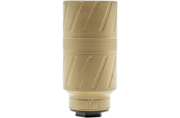 Image of Banish TAC Speed K TI DTM 5.56x45mm NATO Suppressor, 1/2x28, 2x4 in, FDE, 100000111296