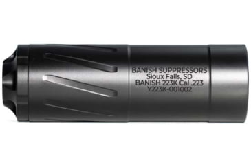 Image of Banish Varmint .223K TI .223 Remington Suppressor, 1/2x28, 1.5x6.7 in, Black, 100000111534