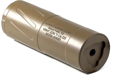 Image of Banish Varmint .223K TI .223 Remington Suppressor, 1/2x28, 2.5x6.7 in, FDE, 100000111542