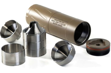 Image of Banish Varmint .223K TI .223 Remington Suppressor, 1/2x28, 2.5x6.7 in, FDE, 100000111542