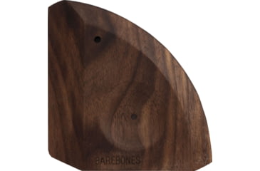 Image of Barebones Cast Iron Wood Scraper, Walnut, 1lb, CKW-499