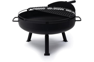 Image of Barebones Cowboy Fire Pit Grill, 23in, CKW-440